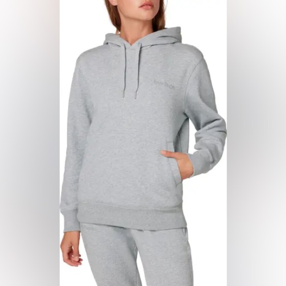 Favorite Daughter Gray Hoodie Size Est. Medium Heavy Cotton